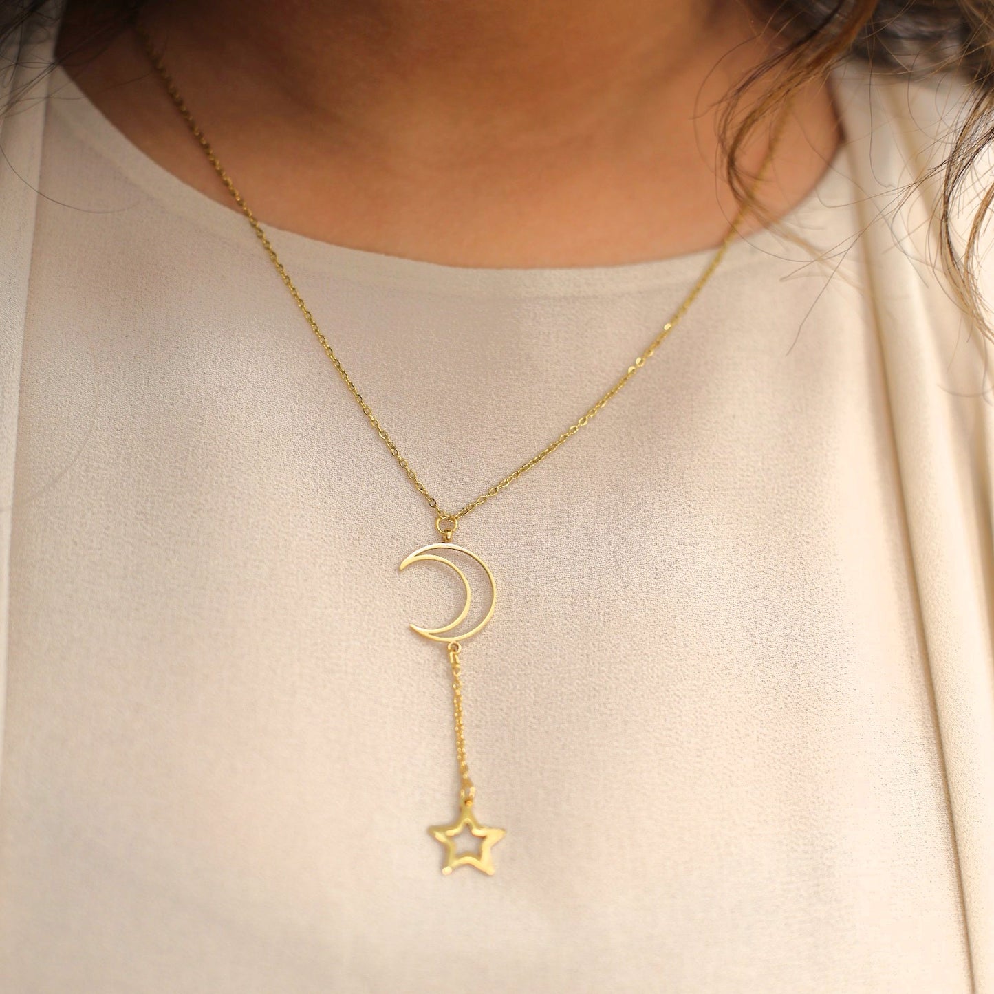 Crescent/Star Necklace