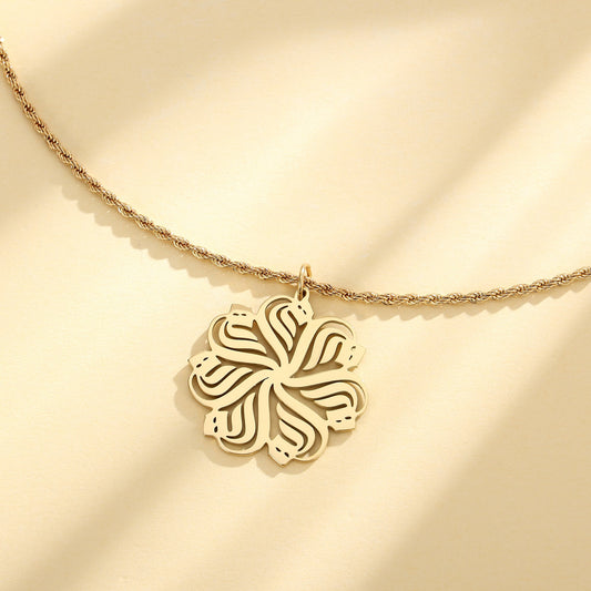 "Allah's name" Calligraphy Necklace