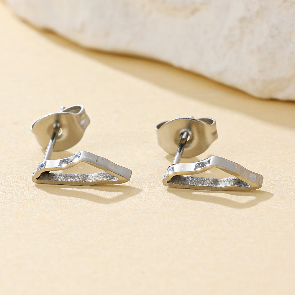 Palestine Map Earrings (Hollow)