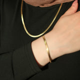 Herringbone-style Necklace (4.0mm)