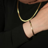 Herringbone-style Bracelet (4.0mm)