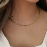 Curb Chain Necklace (3mm)