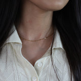 Lip Chain Necklace (2mm)
