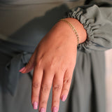 Leaf Chain Bracelet – Natural Elegance (6mm)