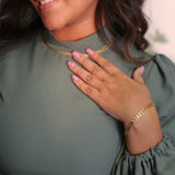 Leaf Chain Necklace – Natural Elegance (6mm)