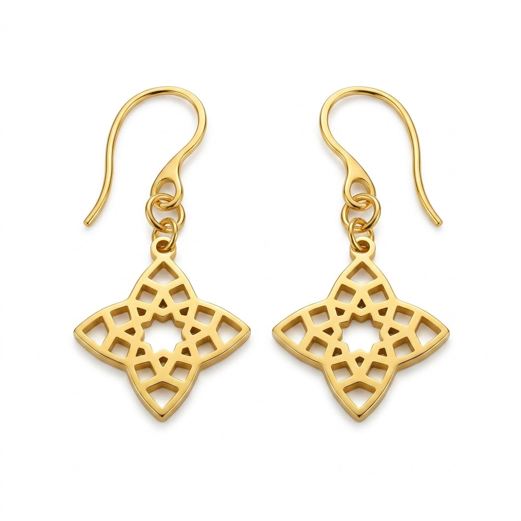 Umayyad Star Earrings