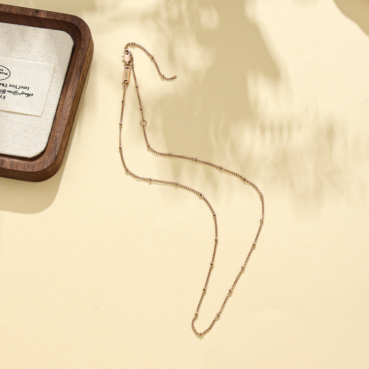Bead Chain (Satellite) Necklace (1.5mm)