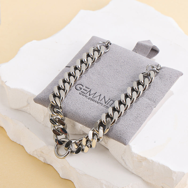 Cuban Link Chain Bracelet (8mm)