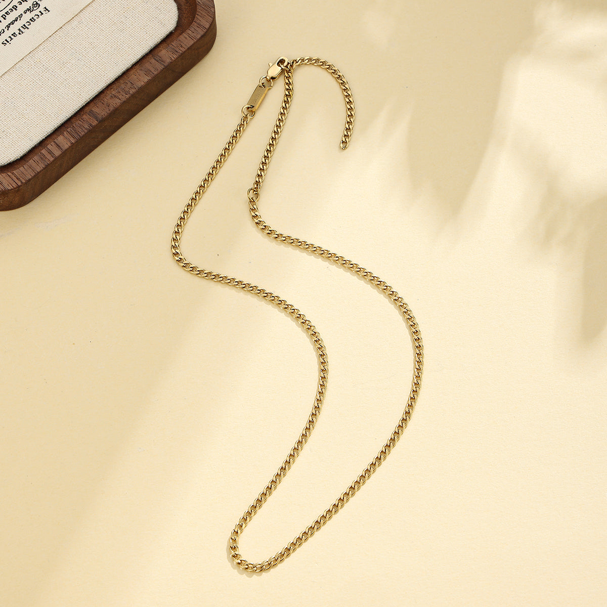 Curb Chain Necklace (3mm)