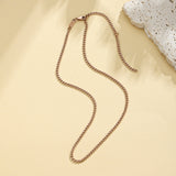 Curb Chain Necklace (3mm)