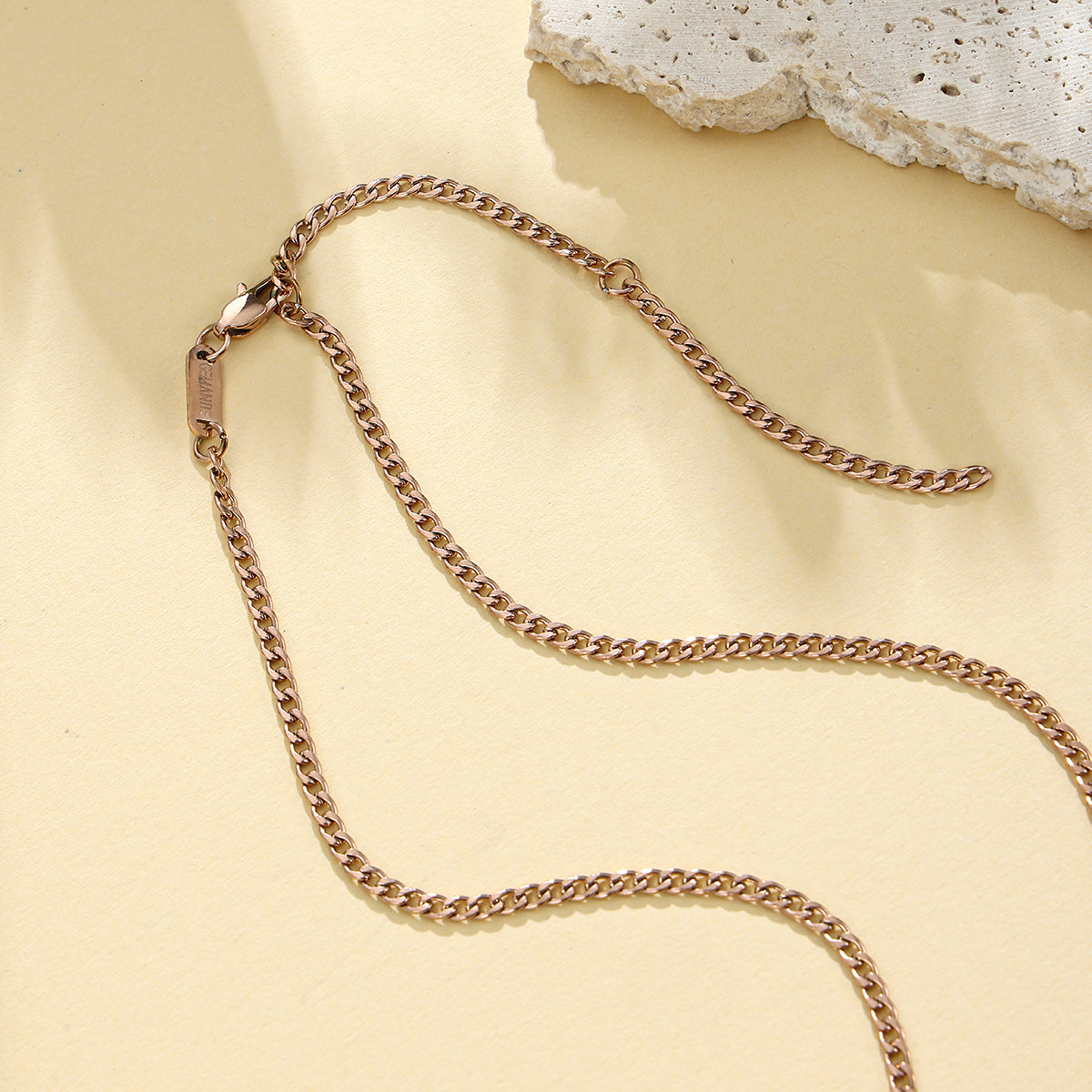 Curb Chain Necklace (3mm)