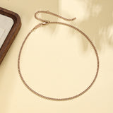 Curb Chain Necklace (3mm)
