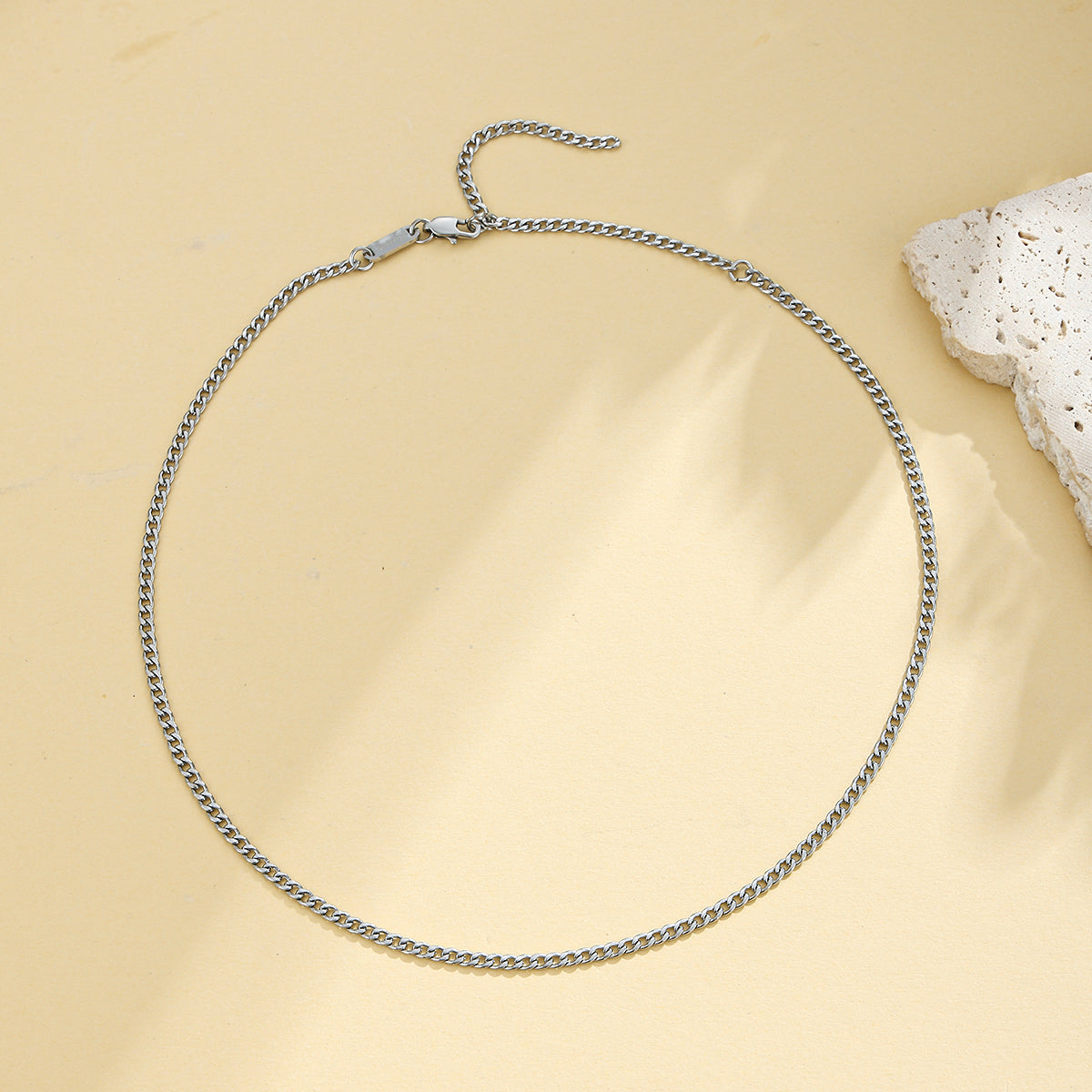 Curb Chain Necklace (3mm)