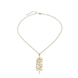 "Only in the remembrance of Allah will your hearts find peace" necklace