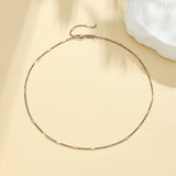 Hammered Chain Anklet