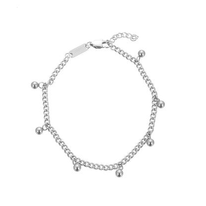 Dangling Bead Chain Bracelet