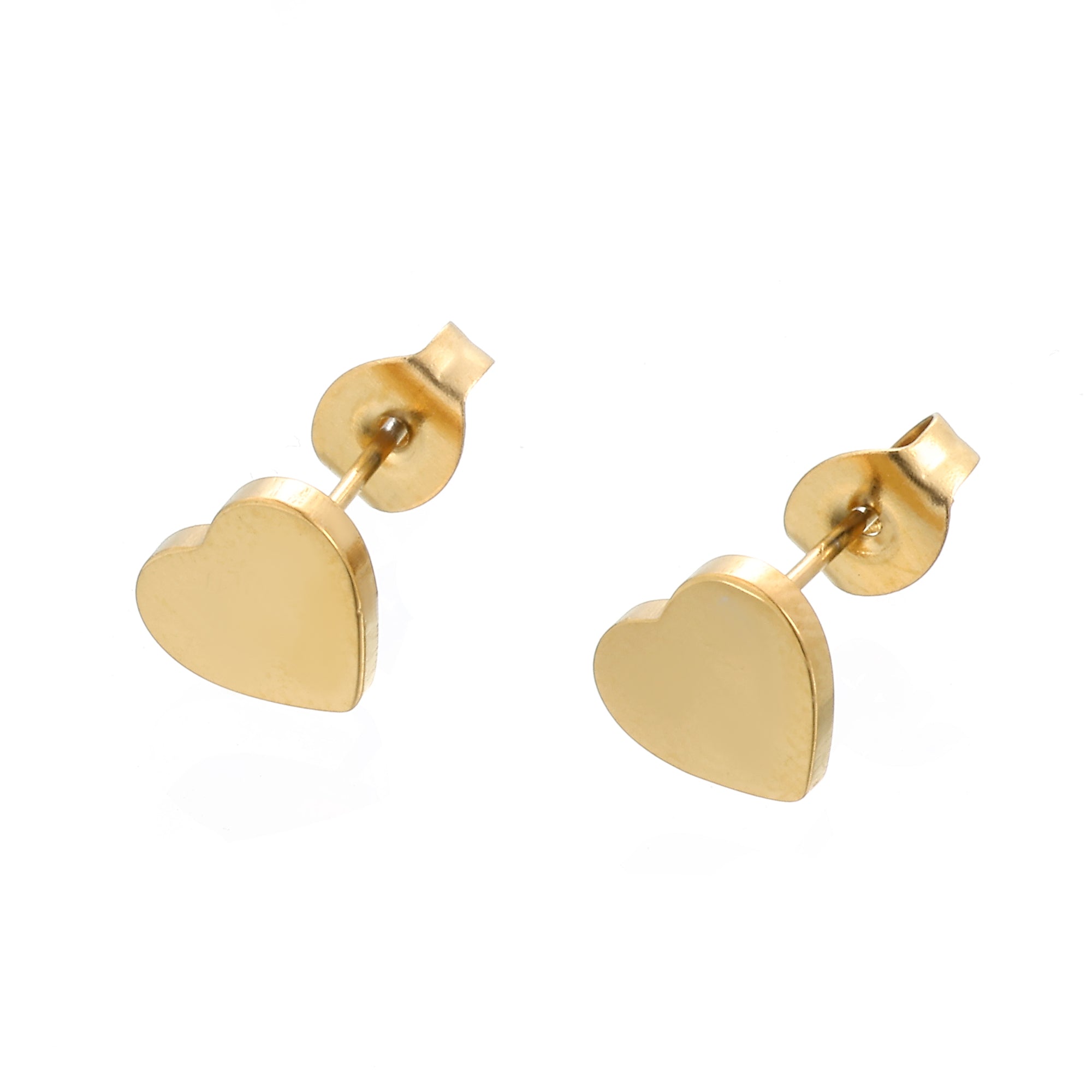 Heart Stud Earrings
