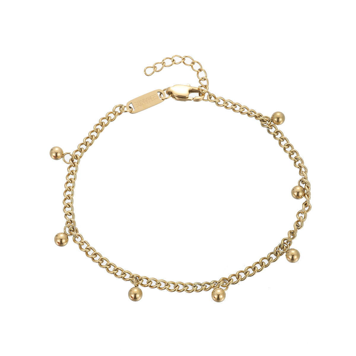 Dangling Bead Chain Bracelet