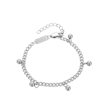 Dangling Bead Chain Bracelet