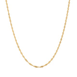 Twisted Herringbone Chain Necklace