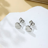 Heart Stud Earrings