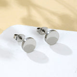 Circle Stud Earrings