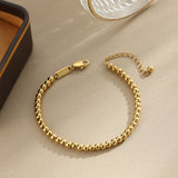 Bead Chain Bracelet – Subtle Sophistication