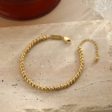 Bead Chain Bracelet – Subtle Sophistication