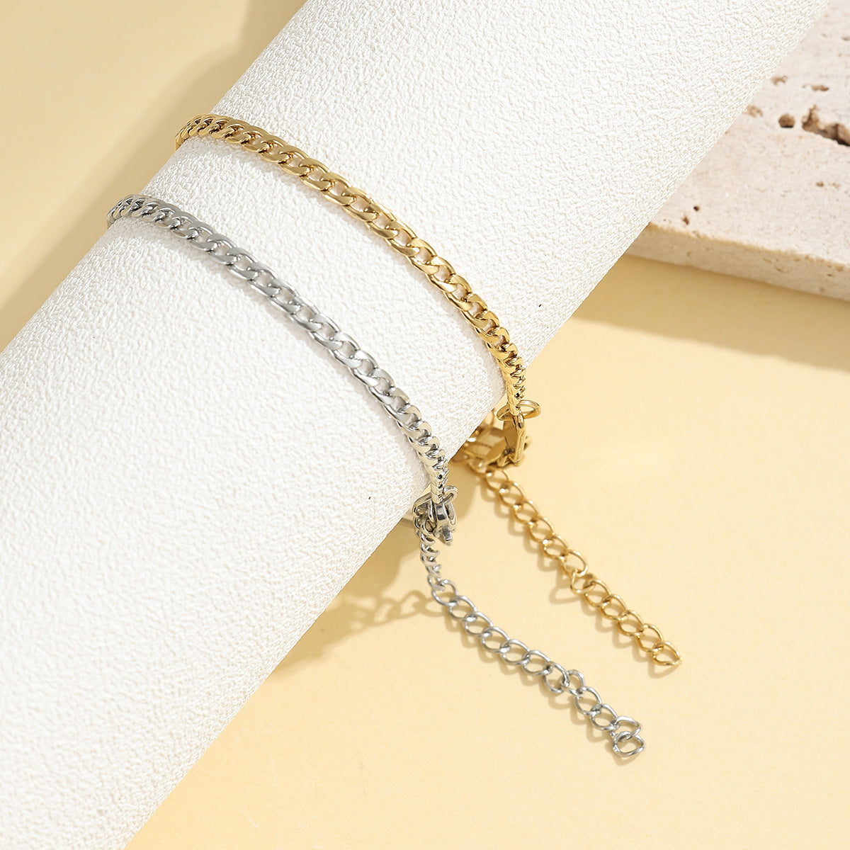 Curb Chain Bracelet (3mm)