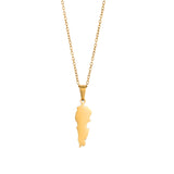 Map Necklace