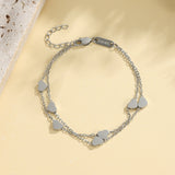 Double Layered Heart Bracelet