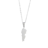 Map Necklace