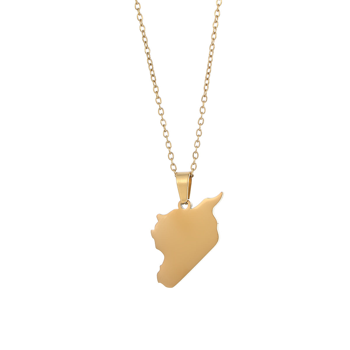 Map Necklace