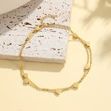 Double Layered Heart Bracelet