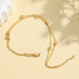 Double Layered Heart Bracelet