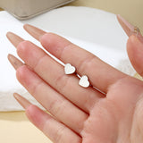 Heart Stud Earrings