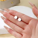 Circle Stud Earrings