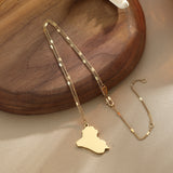 Map Necklace
