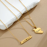 Custom Name Bar Necklace