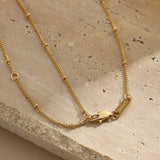 Beautiful Like The Moon/ (جميلة كالقمر) Crescent necklace