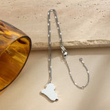 Map Necklace