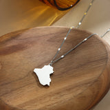 Map Necklace