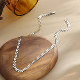 Leaf Chain Necklace – Natural Elegance (6mm)