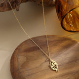 I am truly near| calligraphy necklace