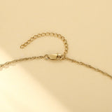 "Only in the remembrance of Allah will your hearts find peace" necklace