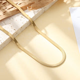 Herringbone-style Necklace (4.0mm)