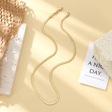 Herringbone-style Necklace (4.0mm)