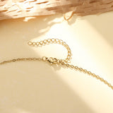 Surely with hardship comes ease/ (إِنَّ مَعَ ٱلْعُسْرِ يُسْرًۭا) Circle necklace