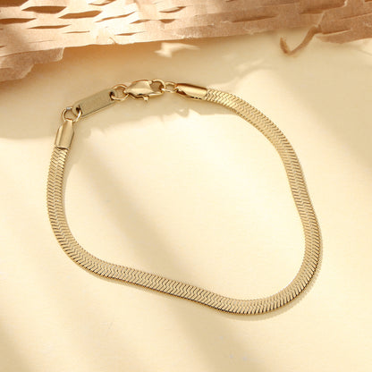 Herringbone-style Bracelet (4.0mm)