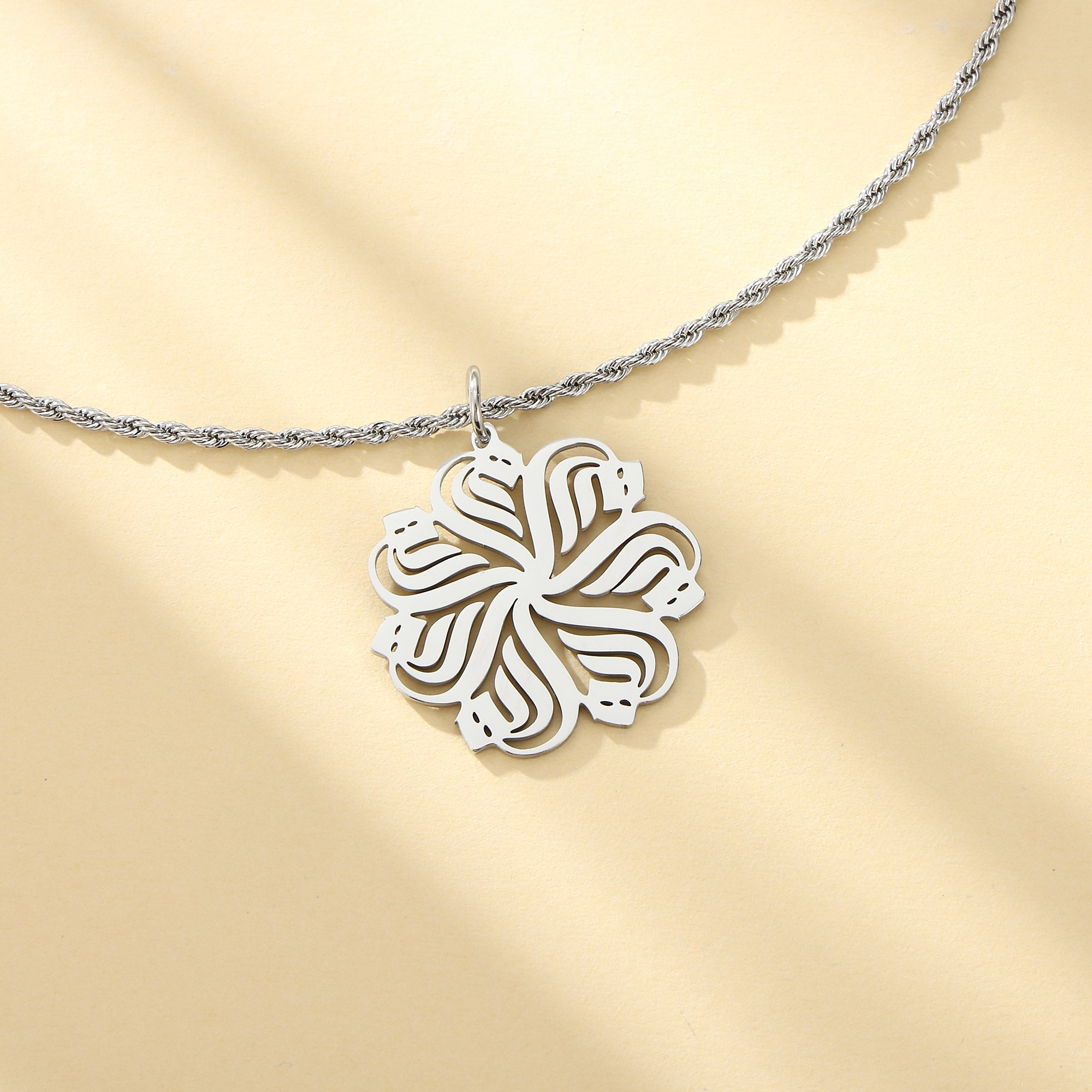 "Allah's name" Calligraphy Necklace
